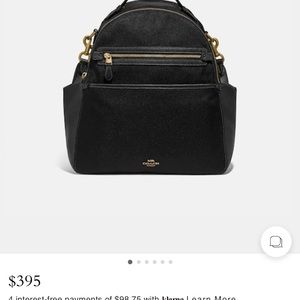 Coach diaper bag